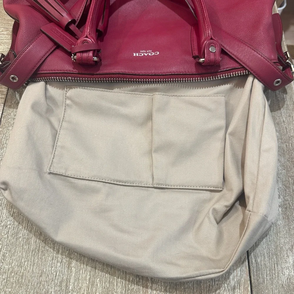 Coach Molly Legacy Leather Satchel